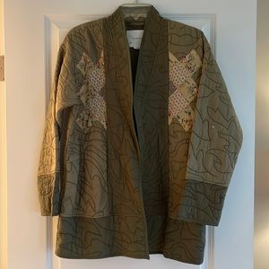 NWT Anthropologie quilted jacket size S